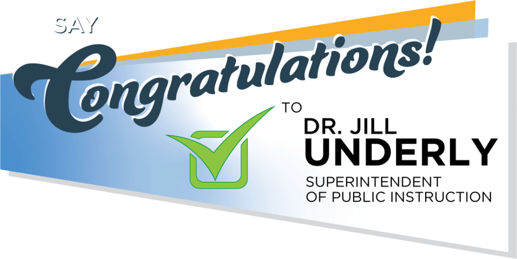 Say Congratulations to Dr. Jill Underly